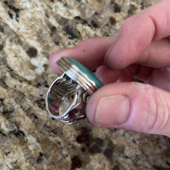 Silpada Turquoise Sterling Silver Ring - Picture 4 of 12